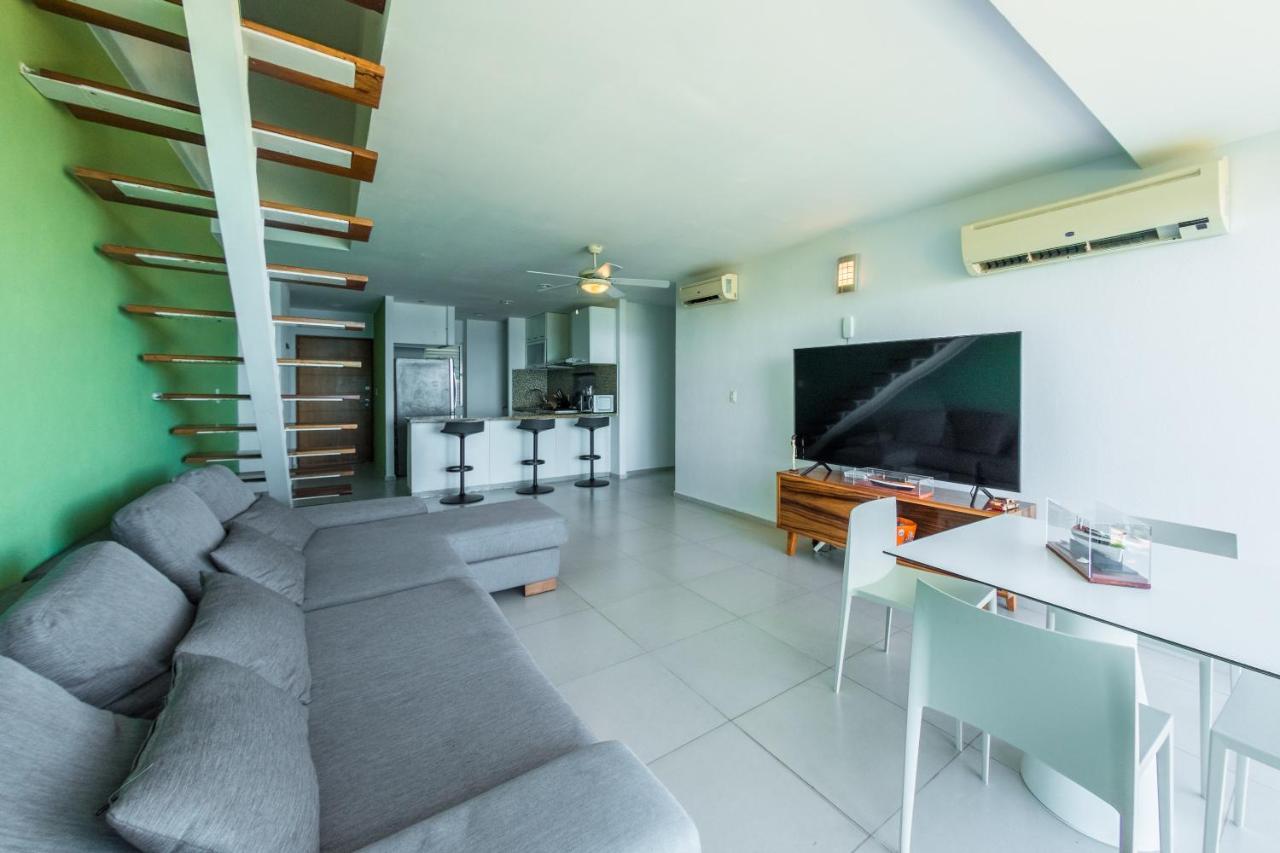 Beachfront Luxury Apartments 칸쿤 외부 사진
